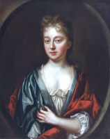 Lot 402 - English School, 18th century style, Female portrait, oil.