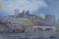 Lot 407 - Frederick Whitehead, Richmond, Yorkshire, watercolour.