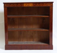 Lot 453 - Mahogany bookcase.