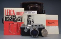 Lot 1 - Leica IIIF Red Dial camera.