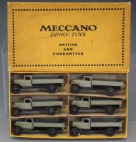 Lot 21 - Mecanno Dinky Toys Tipping Wagon set   number