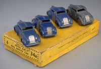 Lot 32 - Four Dinky 34A Royal Air Mail Service Cars  with