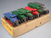 Lot 35 - Six Dinky 25 series models  to include three 25B