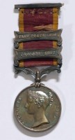 Lot 47 - Second China War Medal with Canton 1857 and Taku Forts 1858 clasps.