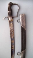 Lot 58 - 1796 pattern Officers Light cavalry sabre  by S.