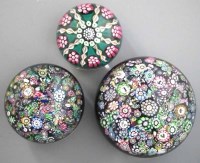 Lot 99 - Three Perthshire paperweights
