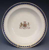 Lot 127 - Wedgwood creamware bowl from The Duke of Clarence