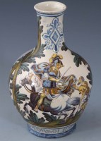 Lot 163 - 18th century Italian Maiolica drug jar.
