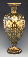 Lot 189 - Large Royal Doulton 'Ivory' vase by Della Robbia artist C.Collis