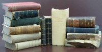 Lot 67 - Herve, P., How to enjoy Paris, 1816, 2 volumes, grey paper covered boards, paper to spine almost detached and eleven other 19th century travel guides
