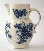 Lot 104 - Worcester mask jug circa 1770