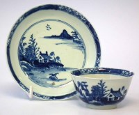 Lot 109 - Vauxhall teabowl and saucer circa 1755   painted