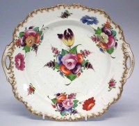 Lot 129 - English porcelain dish circa 1820 in a Nantgarw