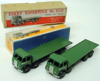 Lot 48 - Two Dinky Foden trucks No. 502, boxed
