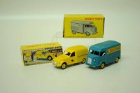 Lot 52 - Two Dinky Citroen vans No.s 560 and 561, boxed