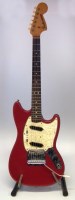 Lot 61 - Fender Mustang with case.