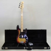 Lot 63 - Hohner precision bass with case.