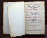 Lot 103 - Leycester's Antiquities of Cheshire, 1 Vol