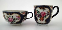Lot 137 - Two Worcester cups.