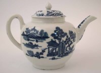 Lot 143 - Worcester teapot and associated cover.