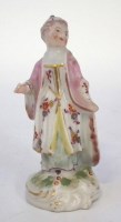 Lot 148 - Derby figure of a Turkish wife circa 1770