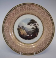 Lot 169 - Barr Flight and Barr plate circa 1810   painted