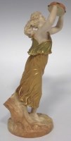 Lot 210 - Royal Worcester figure of a lady