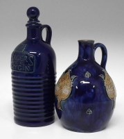 Lot 227 - Doulton stoneware Seagers Dry Gin flask and one