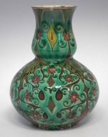 Lot 239 - Della Robbia vase  incised by Harry Pearce and