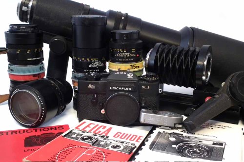 26 - Leica SL2 camera and accessories.