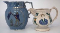 Lot 164 - Two commemorative jugs of Legal and Political interest circa 1830