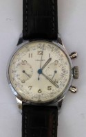 Lot 361 - Gallet Swiss wristwatch with mile to dial.