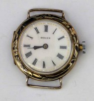 Lot 364 - Rolex ladies wristwatch back of case decorated