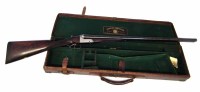Lot 36 - Boxlock side-by-side ejector shotgun with Charles