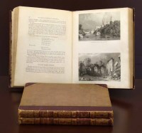 Lot 65 - Rose, T., Westmorland, Cumberland, Durham and Northumberland, 1832, 3 volumes, engravings, worn morocco spine, raised bands, aeg, 4to.