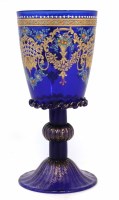 Lot 74 - Venetian enamel goblet early 20thCentury
