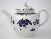 Lot 88 - Liverpool Philip Christian teapot circa 1770