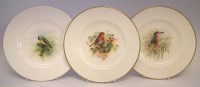 Lot 129 - Pair of Royal Worcester plates signed Powell