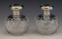Lot 254 - Two scent bottles.