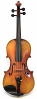 Lot 19 - Full size cello by Liuxi with soft case and two