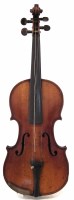 Lot 22 - Violin in the style of Gaspar da Salo, with one