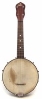 Lot 24 - Gibson UB2 Banjolele or Ukulele Banjo with fourteen fret neck, 55cm overall length