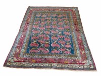 Lot 569 - Late 19th century Persian rug with garden pattern
