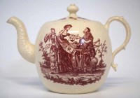 Lot 82 - Wedgwood Creamware teapot circa 1765