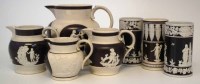Lot 109 - Collection of Feldspathic stoneware,   to include