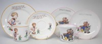 Lot 275 - Two Shelley Mabel Lucie Attwell trios, decorated