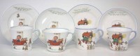 Lot 277 - Two Shelley Mabel Lucie Attwell trios, with