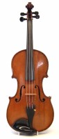Lot 46 - Violin by Collin Mezin   labelled 'Ch. J.B.