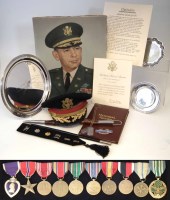 Lot 50 - Collection of items and medals relating to Glen