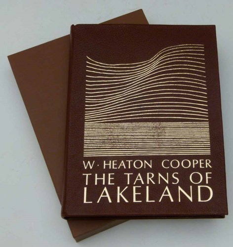 Lot 78 - Heaton Cooper, W., The Tarns of Lakeland, 1983, no. 79 of a limited edition, aeg, brown morocco, signed by author, slip-case, fine, 1 volume.